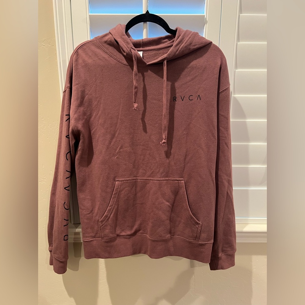 RVCA Women’s L Maroon Hoodie Sweater